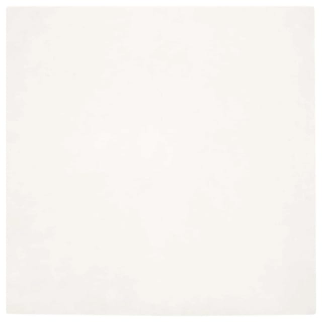 vidaXL Kunstfell Hasen Teppich Olite Creme 200 x 200 cm Polyester 42021665