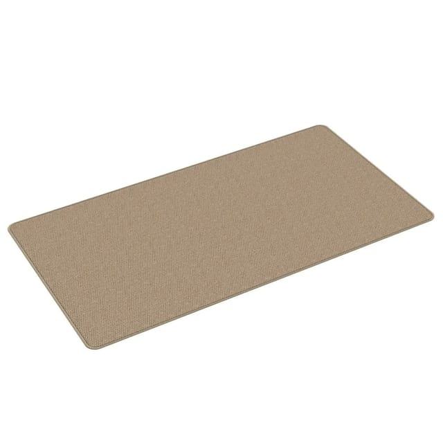 vidaXL Teppichläufer Sisal-Optik Sandfarben 80x150 cm 355789