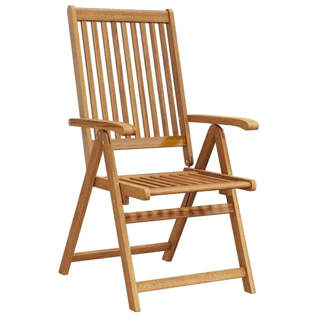 vidaXL Klappbare Gartenstühle 3 Stk Massivholz Akazie 310293