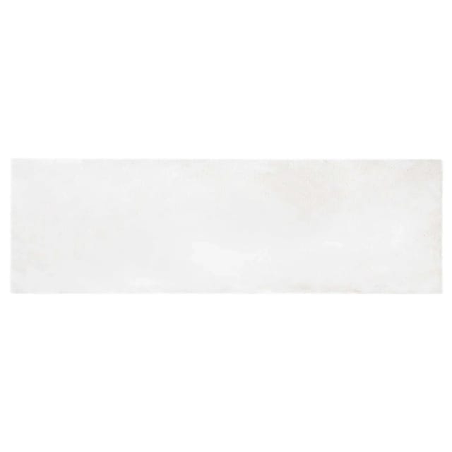 vidaXL Kunstfell Hasen Teppich Olite Weiß 80 x 250 cm Polyester 42021612