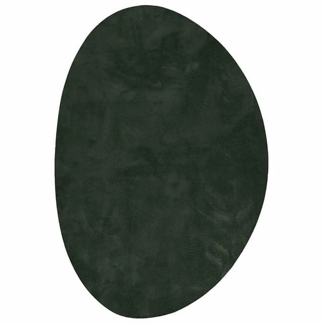 vidaXL Teppich HUARTE Waldgrün 140 x 200 cm Polyester 4103694
