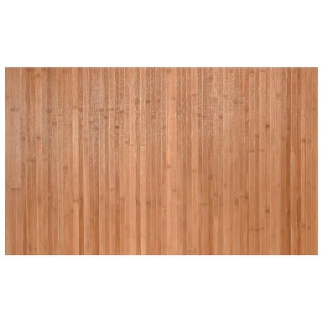 vidaXL Teppich Rechteckig Natur 60x100 cm Bambus 376709