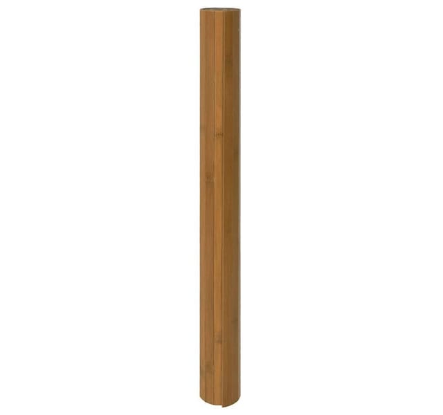 vidaXL Teppich Rechteckig Braun 60x300 cm Bambus 376722