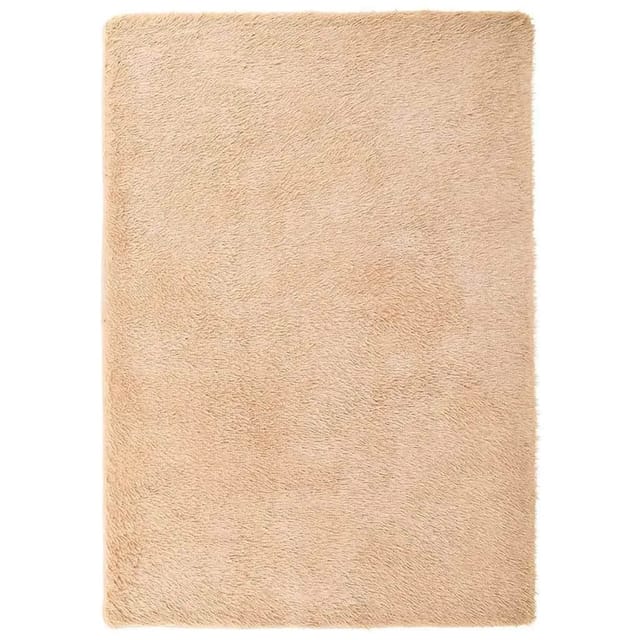 vidaXL Teppich Shaggy Hochflor NAVARRA Beige 240x340 cm Polyester 4102853