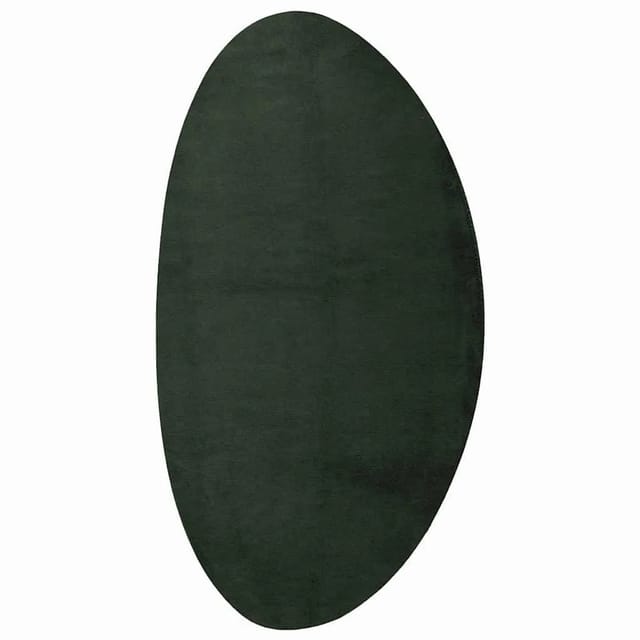 vidaXL Teppich HUARTE Waldgrün 100 x 200 cm Polyester 4103692