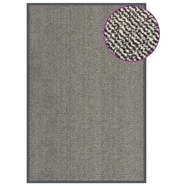 vidaXL Fußmatte Getuftet 120x180 cm Hellbraun 326949