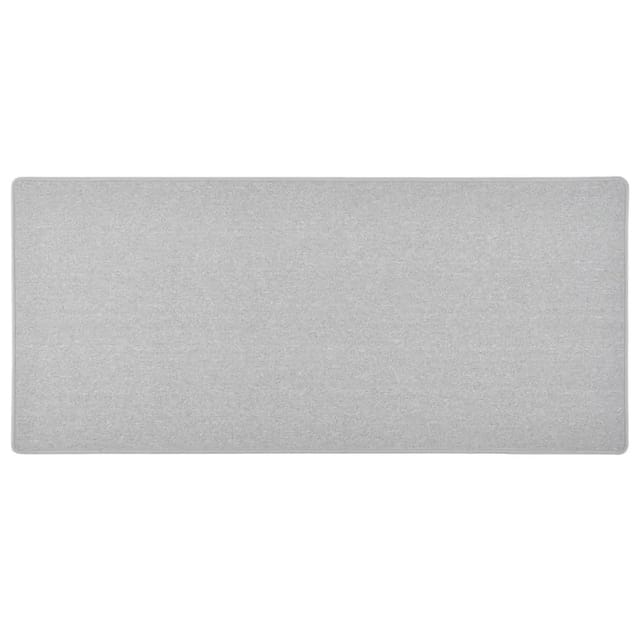 vidaXL Teppichläufer Hellgrau 50x100 cm 326988