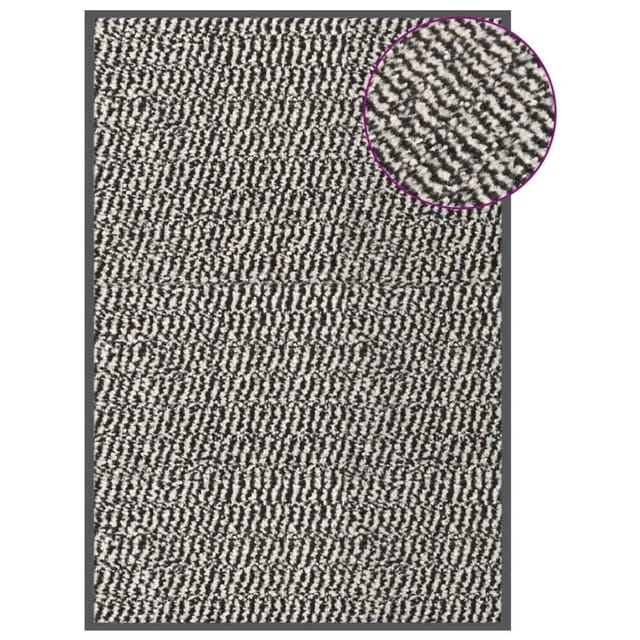 vidaXL Fußmatte Getuftet 60x90 cm Hellbraun 326944