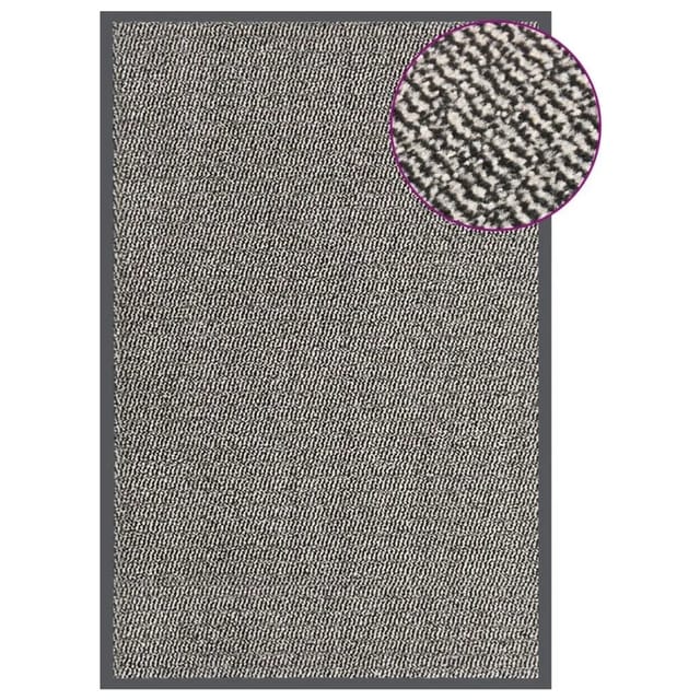 vidaXL Fußmatte Getuftet 80x120 cm Hellbraun 326947