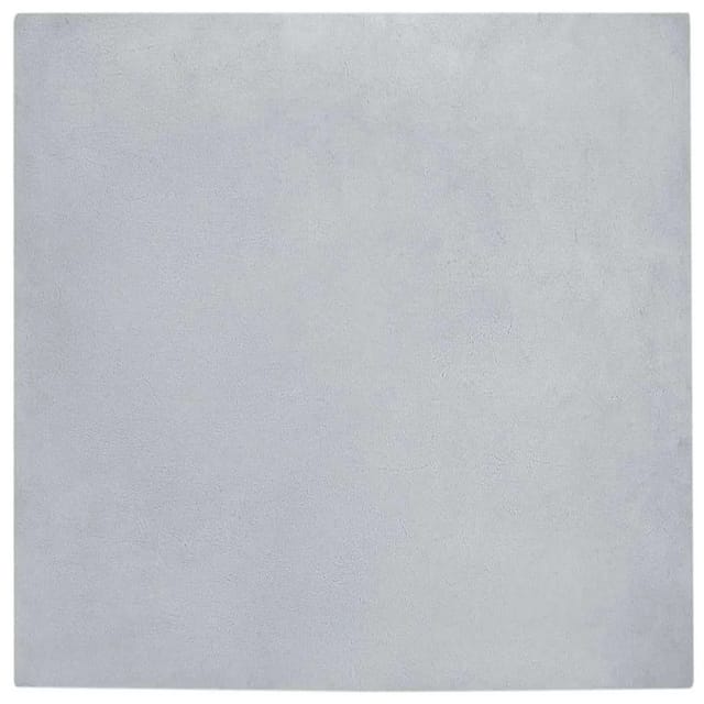 vidaXL Kunstfell Hasen Teppich Olite Grau 200 x 200 cm Polyester 42021687