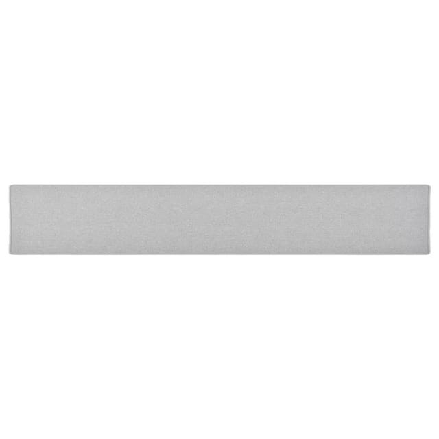 vidaXL Teppichläufer Hellgrau 50x300 cm 326992