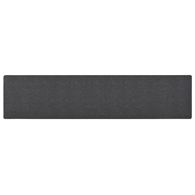 vidaXL Teppichläufer Anthrazit 50x250 cm 326961
