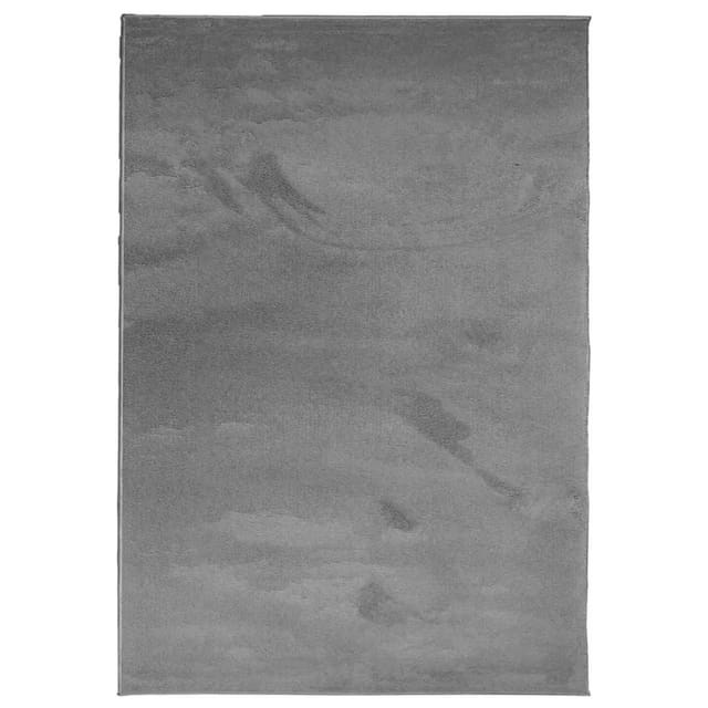 vidaXL Teppich OVIEDO Kurzflor Anthrazit 160x230 cm 375471