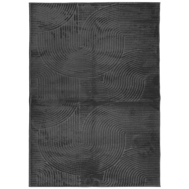 vidaXL Teppich IZA Kurzflor Skandi-Stil Anthrazit 200x280 cm 375431
