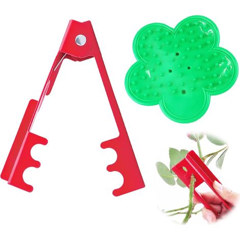 Set Mit 2 Professionellen Dornenschneidern Aus Metall Mit Dicken Kunststoffgriffen Zum Entfernen Von Rosen Und Blättern
