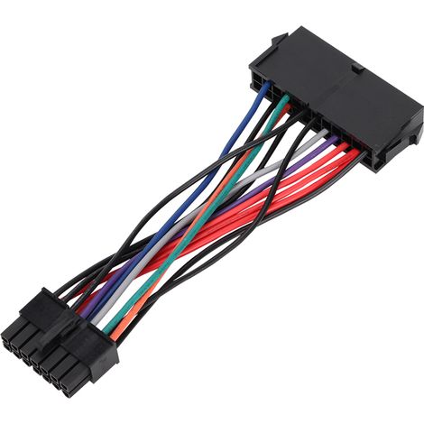 Atx-konverterkabel – 24-pin Auf 14-pin – Für Q77-, B75-, A75- Und Q75-mainboards – Länge 15 Cm – 1 Stück
