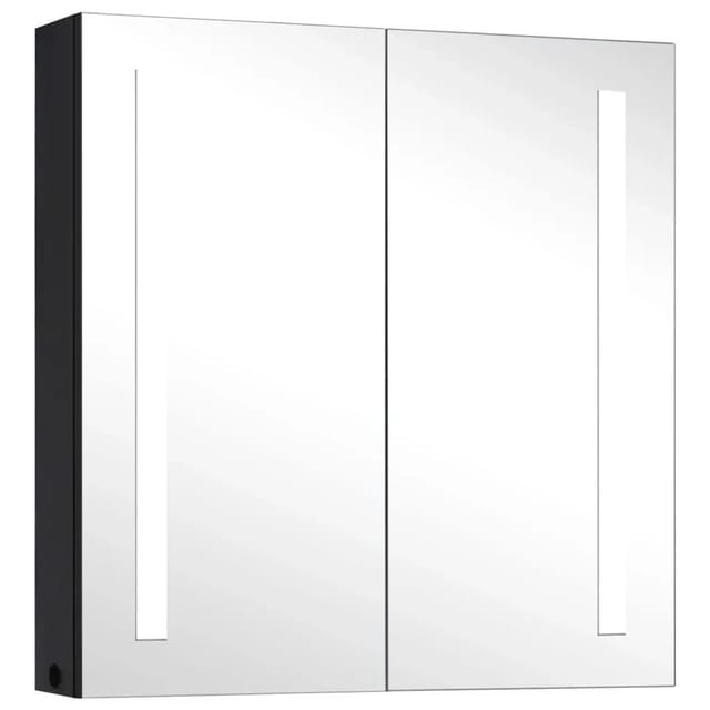 vidaXL LED-Spiegelschrank fürs Bad 62x14x60 cm 325542