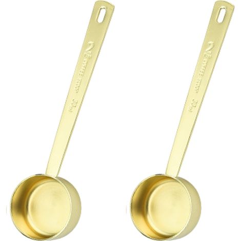Messlöffel – 30 Ml – 2 Esslöffel – Edelstahl – Für Kaffee, Proteinpulver Und Nahrungsergänzungsmittel – 2er-set