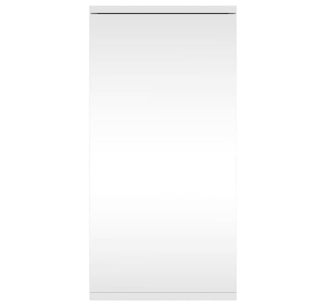 vidaXL Eck-Spiegelschrank Weiß 30x24x60 cm 357977