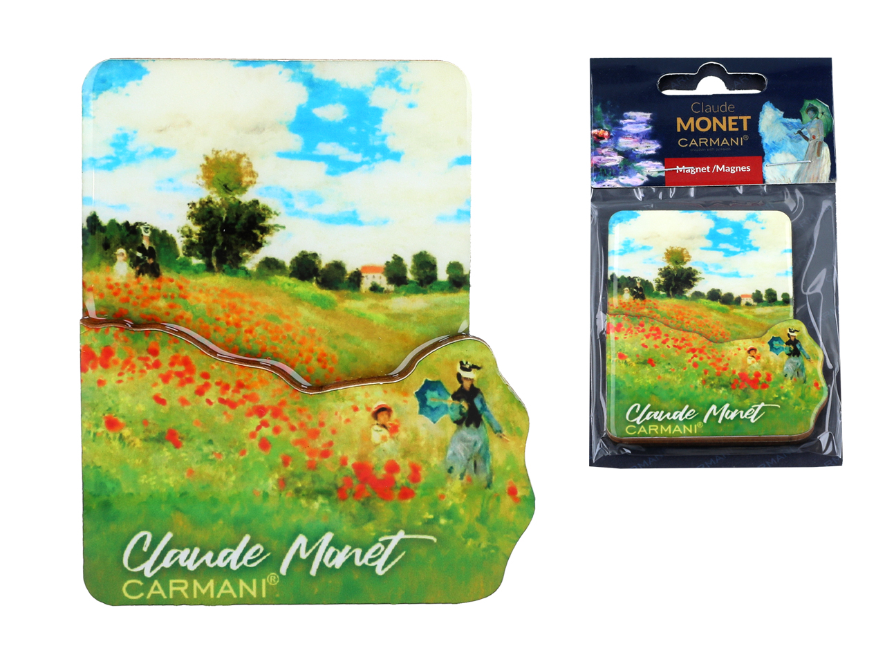 Carmani, Der Magnet - Claude Monet/mohnfeld