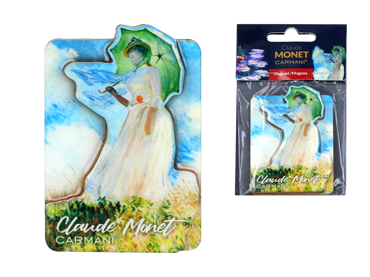Carmani, Der Magnet – Claude Monet/frau Mit Regenschirm