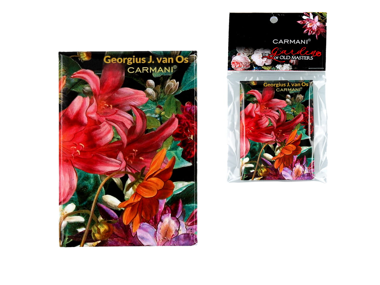 Magnet - Barockblumen, Lilien (carmani)