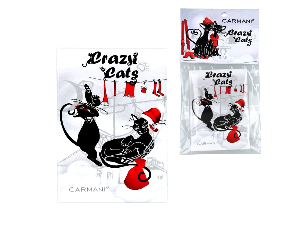 Carmani, Magnet – Winterkatzen, Nikolaustag