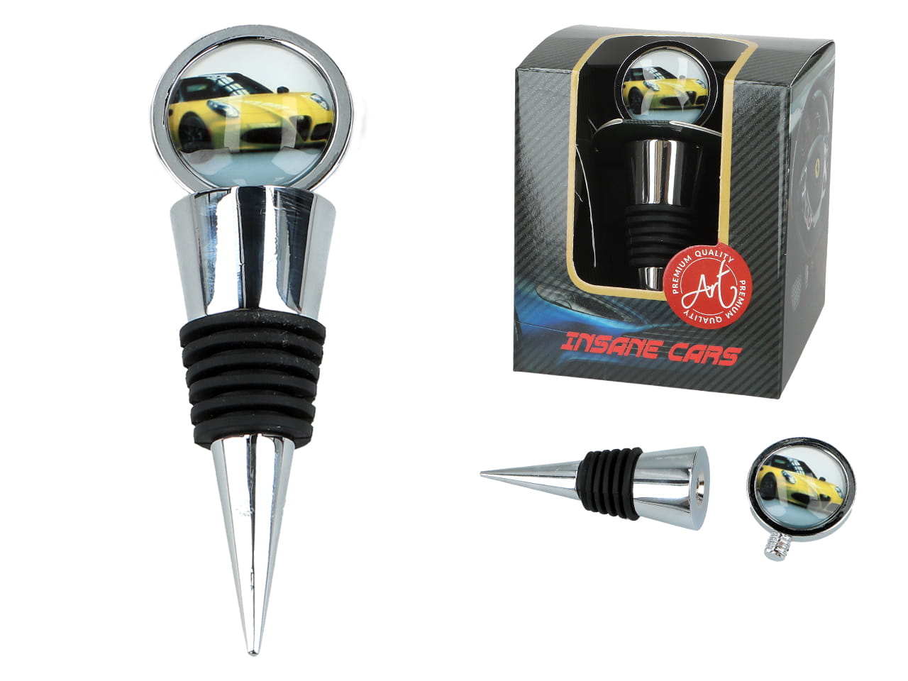 Carmani, Weinstopper, Höhe 10 Cm – Alfa Romeo 4c