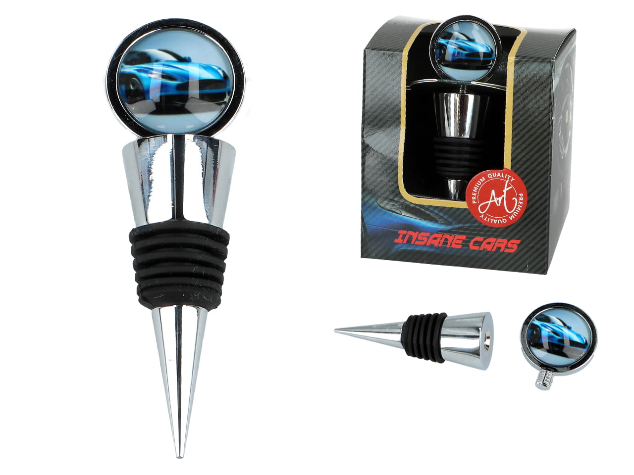 Carmani, Weinkorken, Höhe 10 Cm – Aston Martin Vanquish S