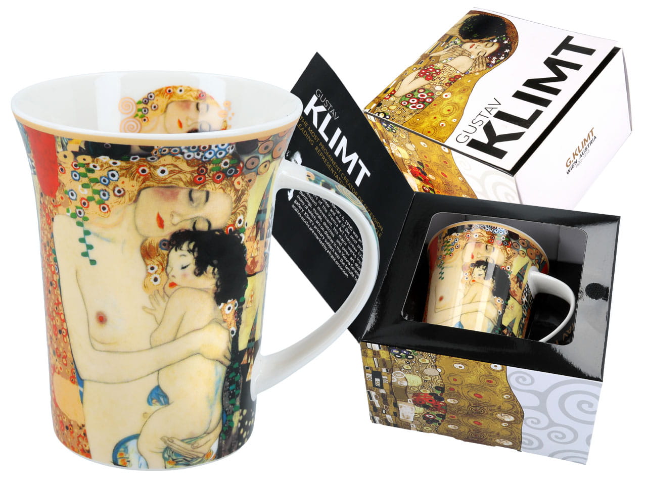 Carmani, Becher – Gustav Klimt. Mutterschaft