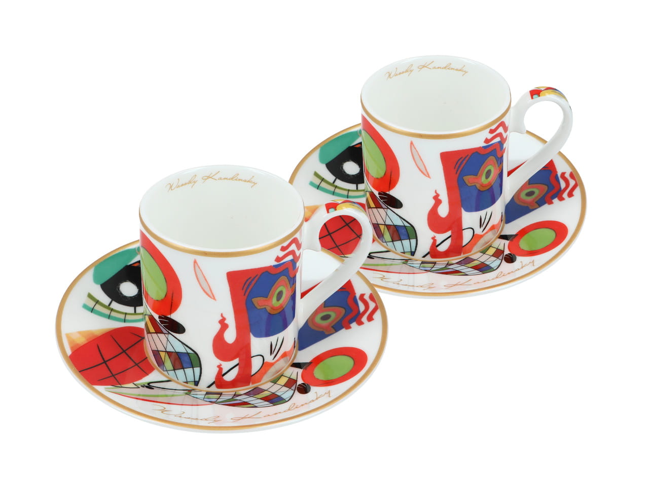Carmani, 2 Espressotassen – Wassily Kandinsky/musen