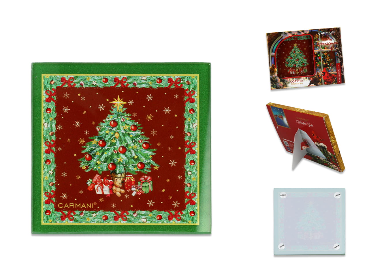 Glasuntersetzer - Weihnachtsdekoration (carmani)