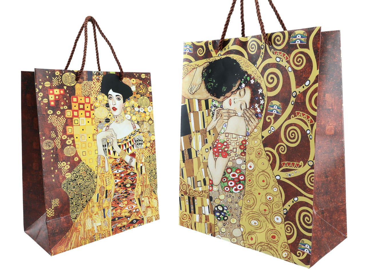 Geschenktüte – G. Klimt, Der Kuss (carmani)