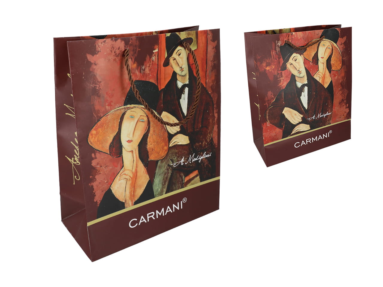Geschenktüte - A. Modigliani (carmani)