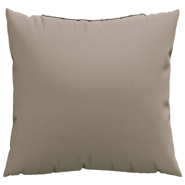 vidaXL Sofakissen 4 Stk Taupe 40x40 cm Stoff 360367