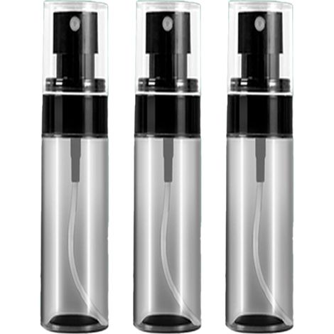 Sprühflasche – 30 Ml – Kunststoff – Transparent – Schraubverschluss – Für Kosmetik- Und Make-up-produkte – 3er-pack