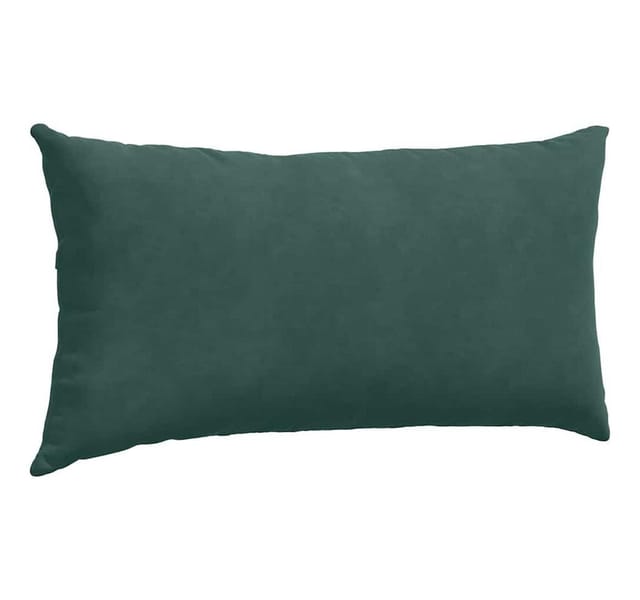 vidaXL Sofakissen 2 Stück Dunkelgrün 80 x 40 cm Cordstoff 42013715