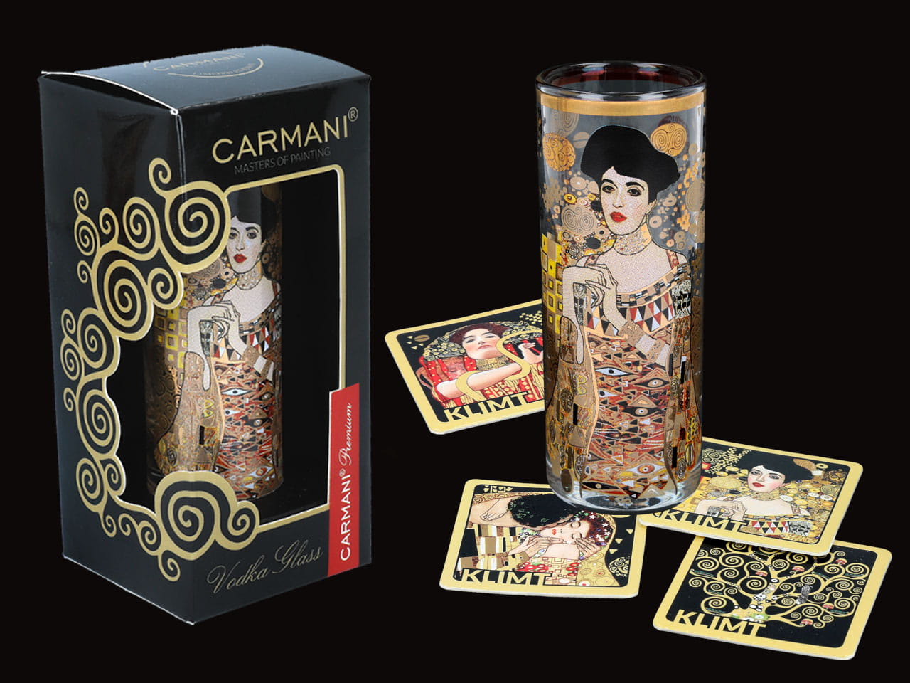 Carmani, Wodkaglas – G. Klimt. Adele Bloch Bauer I