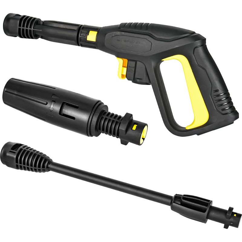 Hochdruckreinigerpistole, 2175 Psi, Ersatz Für Kärcher Pistole Mit Verlängerungslanze, Mit Verstellbarer Sprühdüse, Für Kärcher K2, K3, K4, K5, K6 Und K7