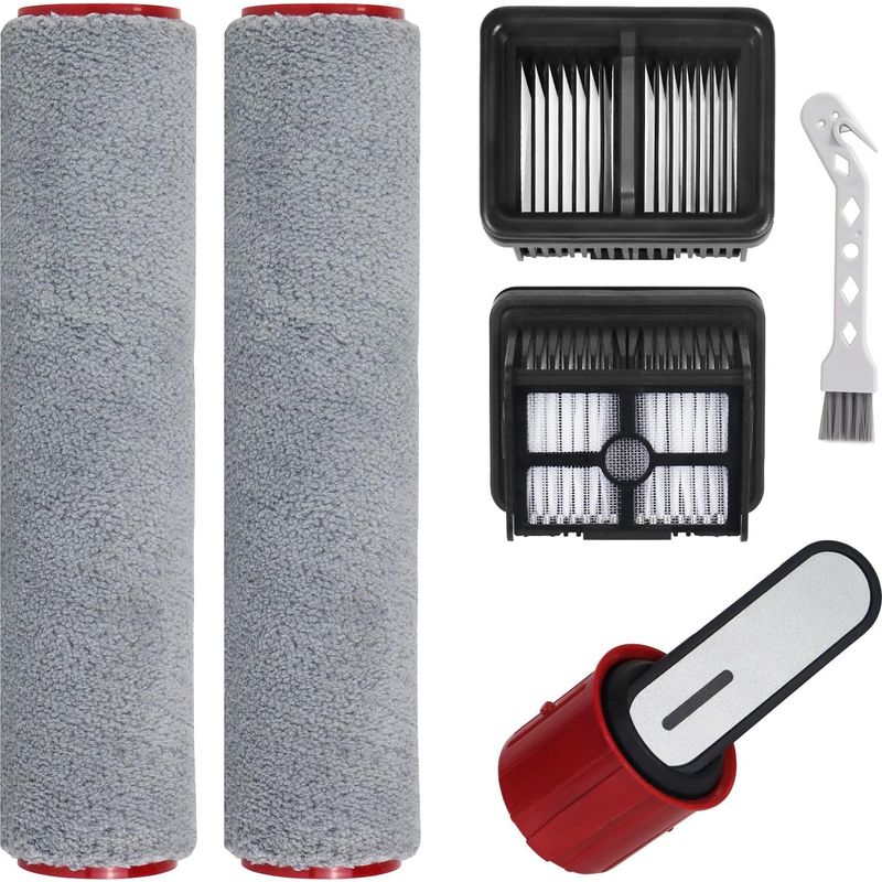 Zubehör Für Dreame H12 Pro Flexreach/h15 Pro/h15 Mix/h15s Staubsauger – Ersatzteile Für Nass- Und Trockensauger – 5-teiliges Zubehörset – Inklusive 2 Bürstenwalzen Und 2 Filtern