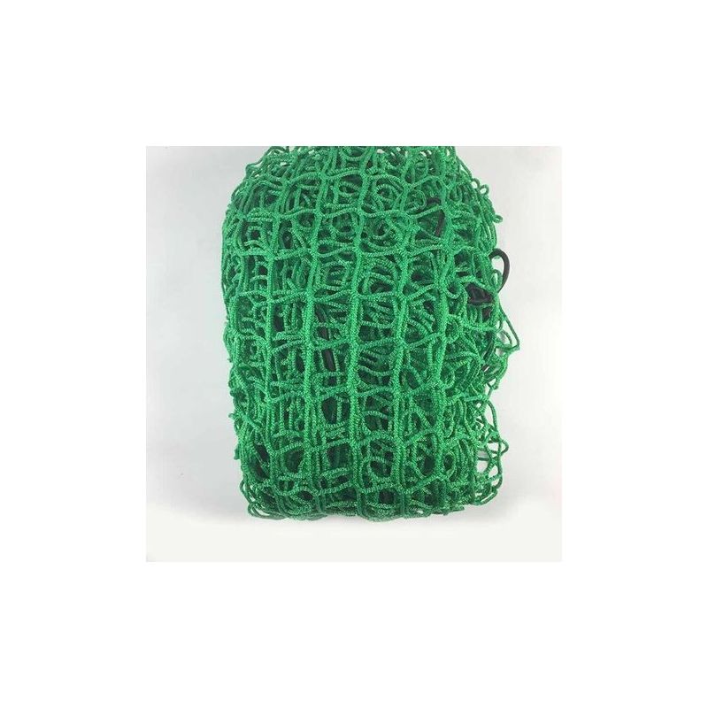 Sicherheitsnetz Für Anhänger, 2 X 3 M, Maschenweite 4,5 Cm, Seilstärke 3 Mm, Elastische Kanten, Für Sicheren Transport, Ladungssicherung Und Absturzsicherung. Grün.