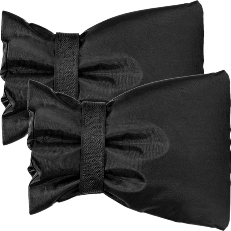 Yaavaaw Schwarze, Frostsichere Außenarmaturenabdeckung, Wasserdichte Schutzhülle, Isolierte Gartenabdeckung, Winterfrostschutz, Winddichte Tasche