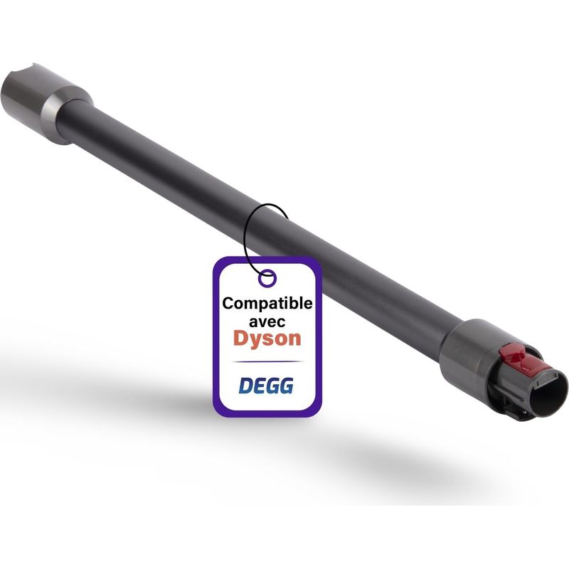 Teleskoprohr – Kompatibel Mit Dyson Staubsaugern V7, V8, V10, V11 Und V15, 74-mm-verlängerungsrohr, Ersatzteile Für Das Saugrohr, Staubsaugerzubehör – Farbe: Schwarz
