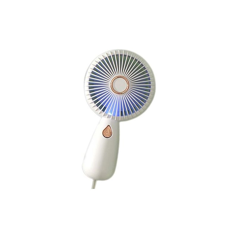 Kleiner, Tragbarer Ventilator, Wiederaufladbarer Taschenventilator – Tragbarer Ventilator Mit Bunten Lichtern