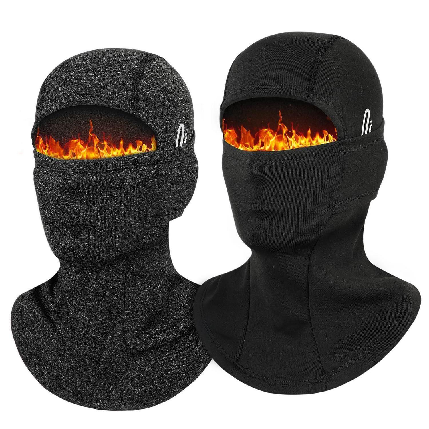 2er Pack Sturmhauben Für Damen & Herren, Winddicht, Warm, Für Outdoor-sport