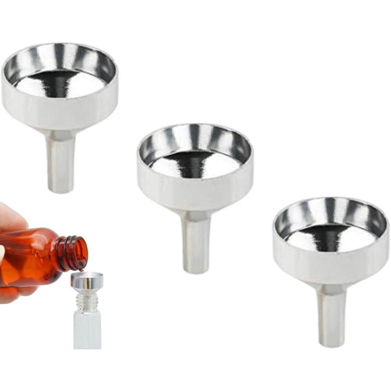 3er Set Mini Trichter Aus Aluminium Für Kleine Flaschen