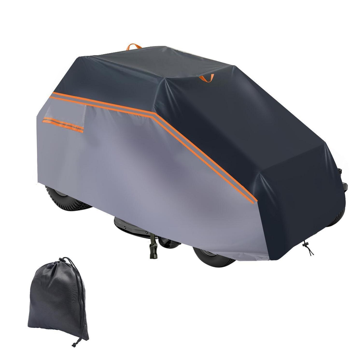 Rasentraktor Abdeckung L201x B140x H117cm, Wasserdicht, Uv-beständig
