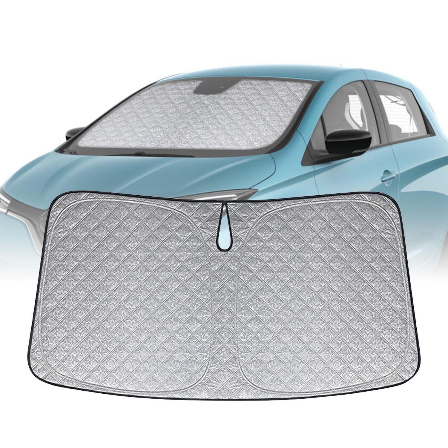 Frontscheiben-sonnenblende Für Renault Zoe 2013-2024, Faltbar, 99% Uv-schutz