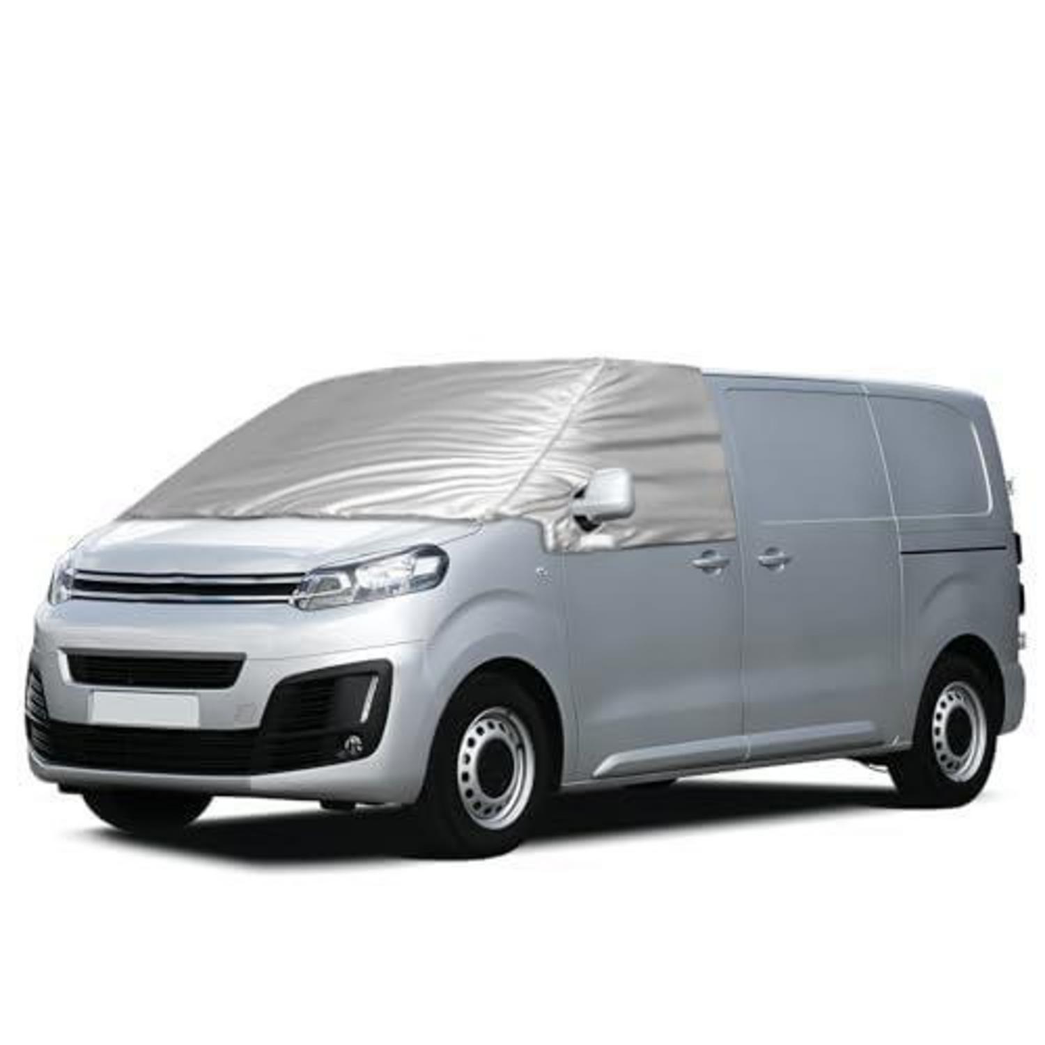 Windschutzscheibenabdeckung Für Citroen Jumpy/opel Vivaro 2016-2023, 600d Sonnenschutz, Schnee- & Eisschutz