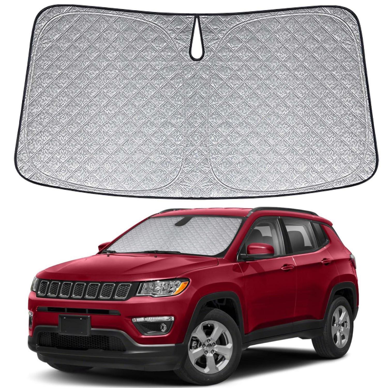 Sonnenschutz Frontscheibe Für Jeep Compass 2017+ 6-lagig Kühlend